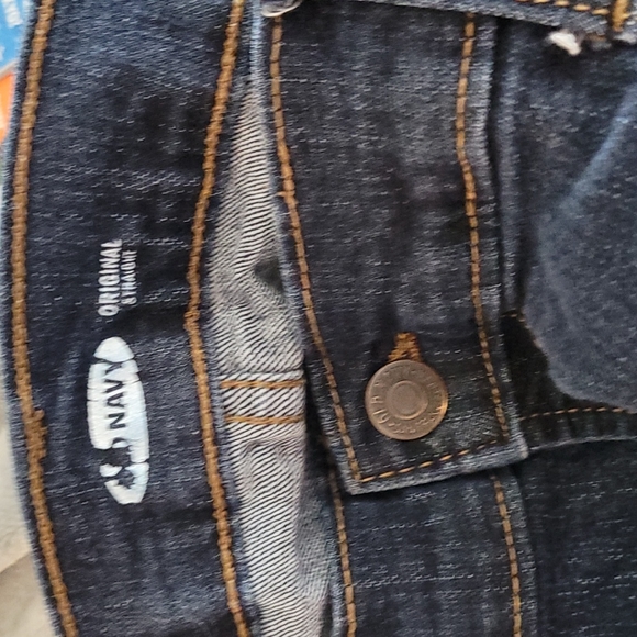 Old Navy Original dark-wash Jeans: 14 Tall/Long - Picture 4 of 4